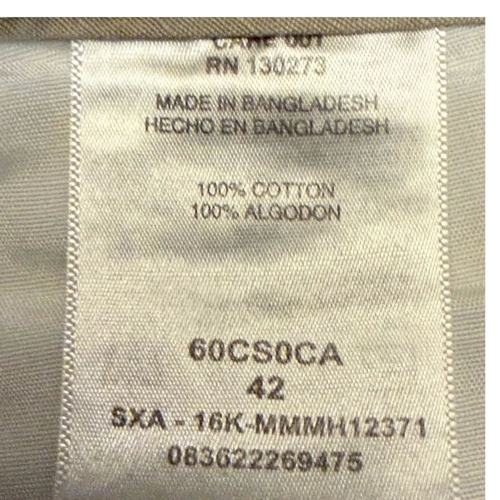 Wrangler Cargo Shorts Mens‎ 42 Tan Authentic Issue Ripstop Cotton Hiking Outdoor